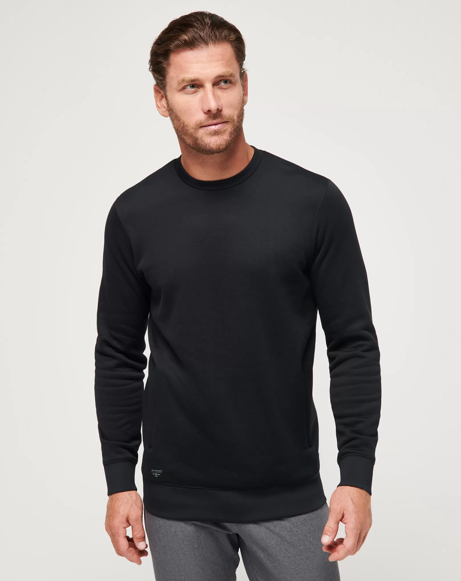 AXIS POLAR FLEECE CREW*TravisMathew Best Sale