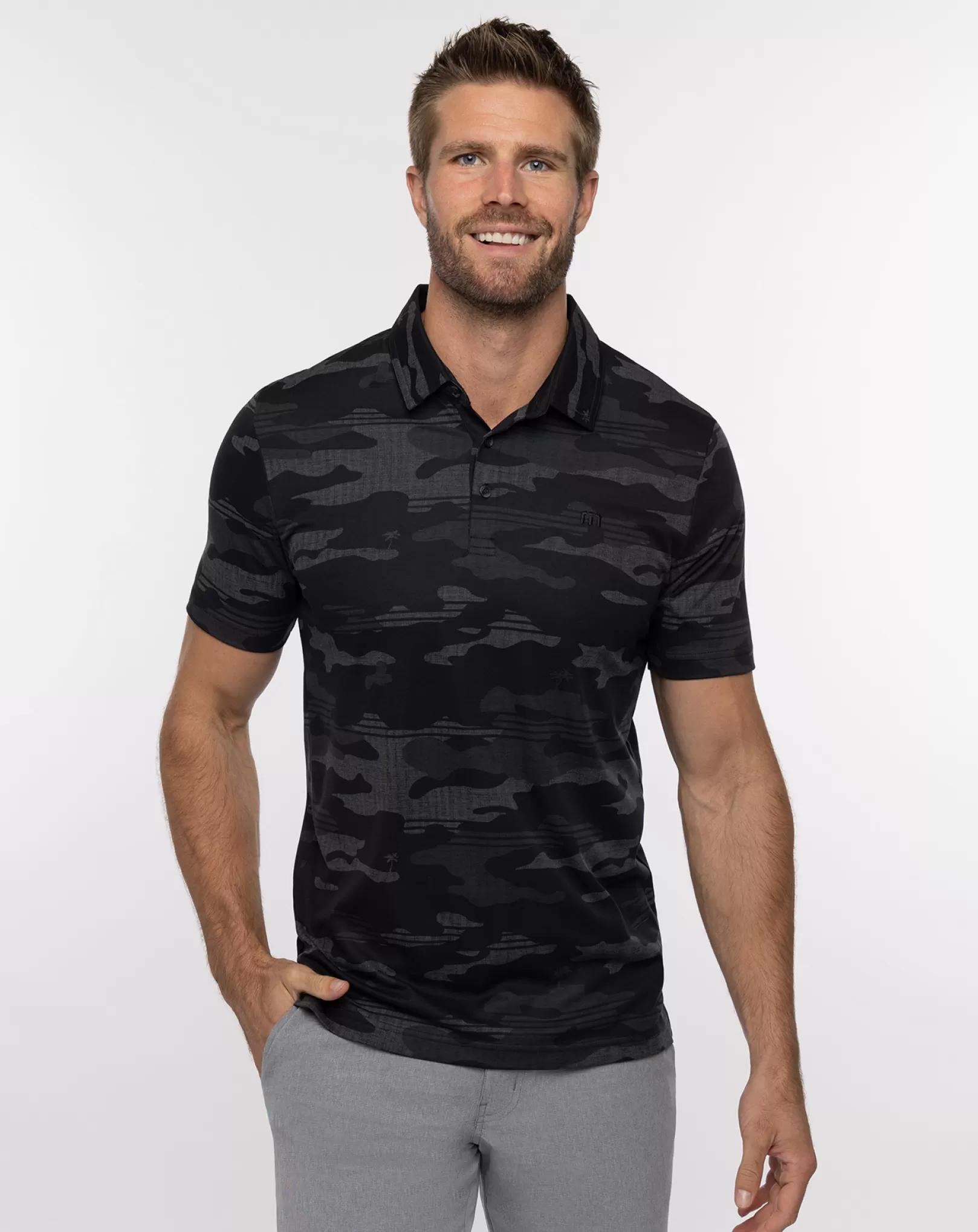 BEACHSIDE STEALTH POLO*TravisMathew Best Sale