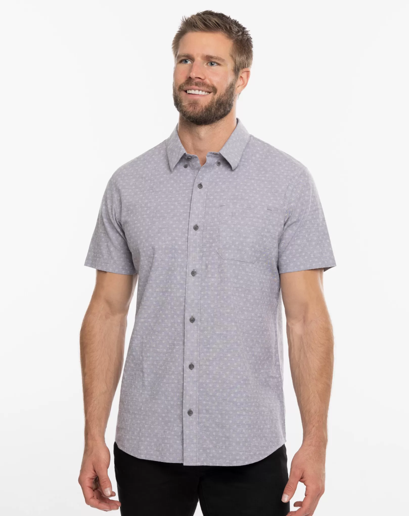 BOCCE BALL BUTTON-UP*TravisMathew Best