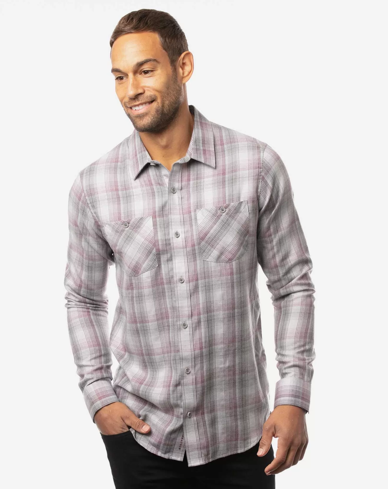 CATCH MY DRIFT BUTTON-UP*TravisMathew Discount