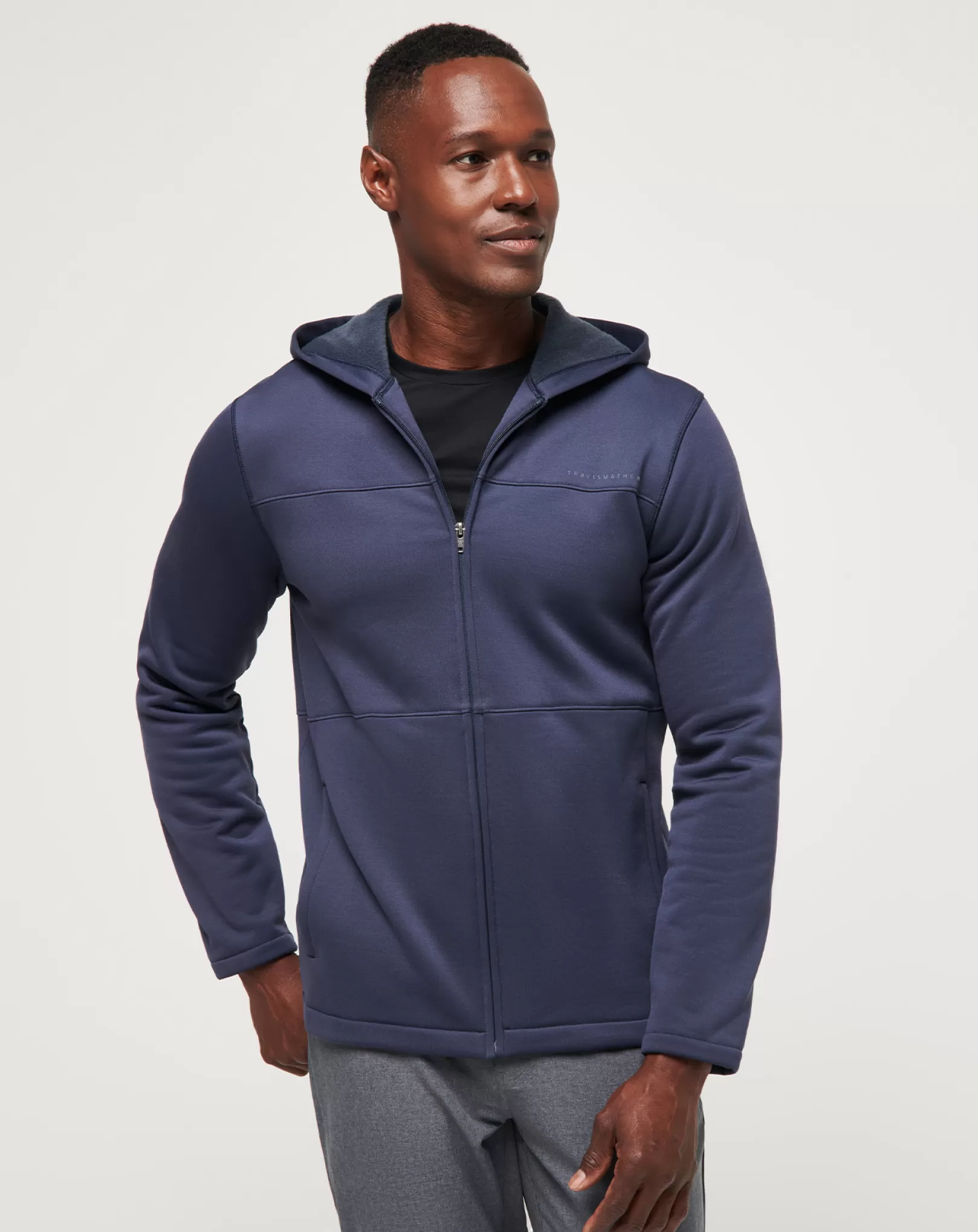 CITY POLAR FLEECE HOODIE*TravisMathew Fashion