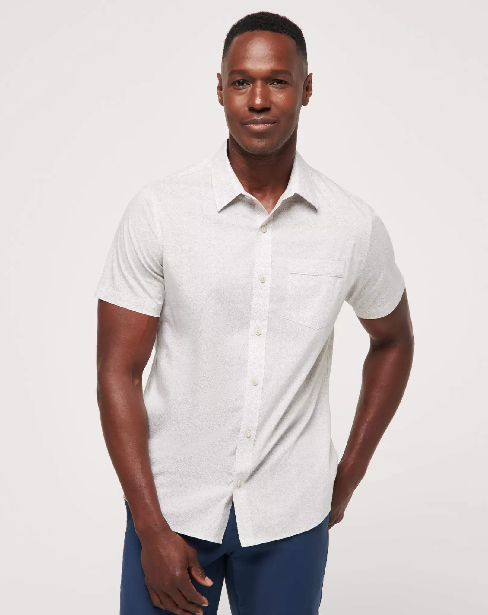 CLEAR FOR LANDING BUTTON-UP*TravisMathew Best