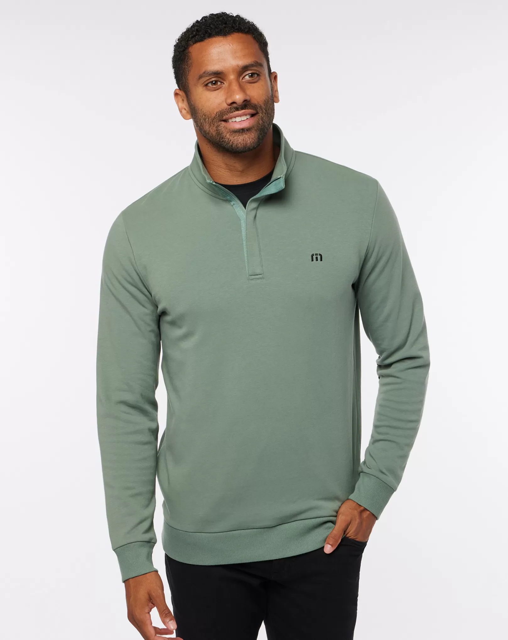 CLOUD QUARTER ZIP 2.0*TravisMathew Cheap