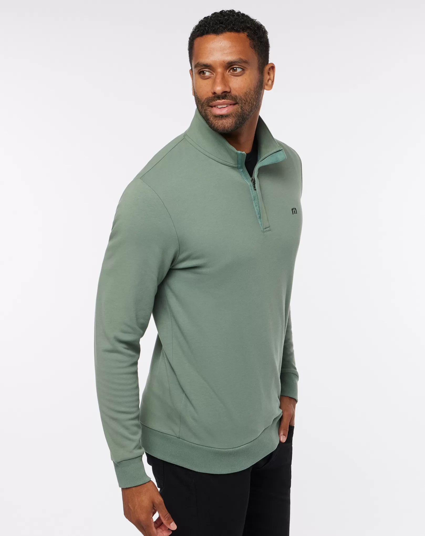 CLOUD QUARTER ZIP 2.0*TravisMathew Cheap