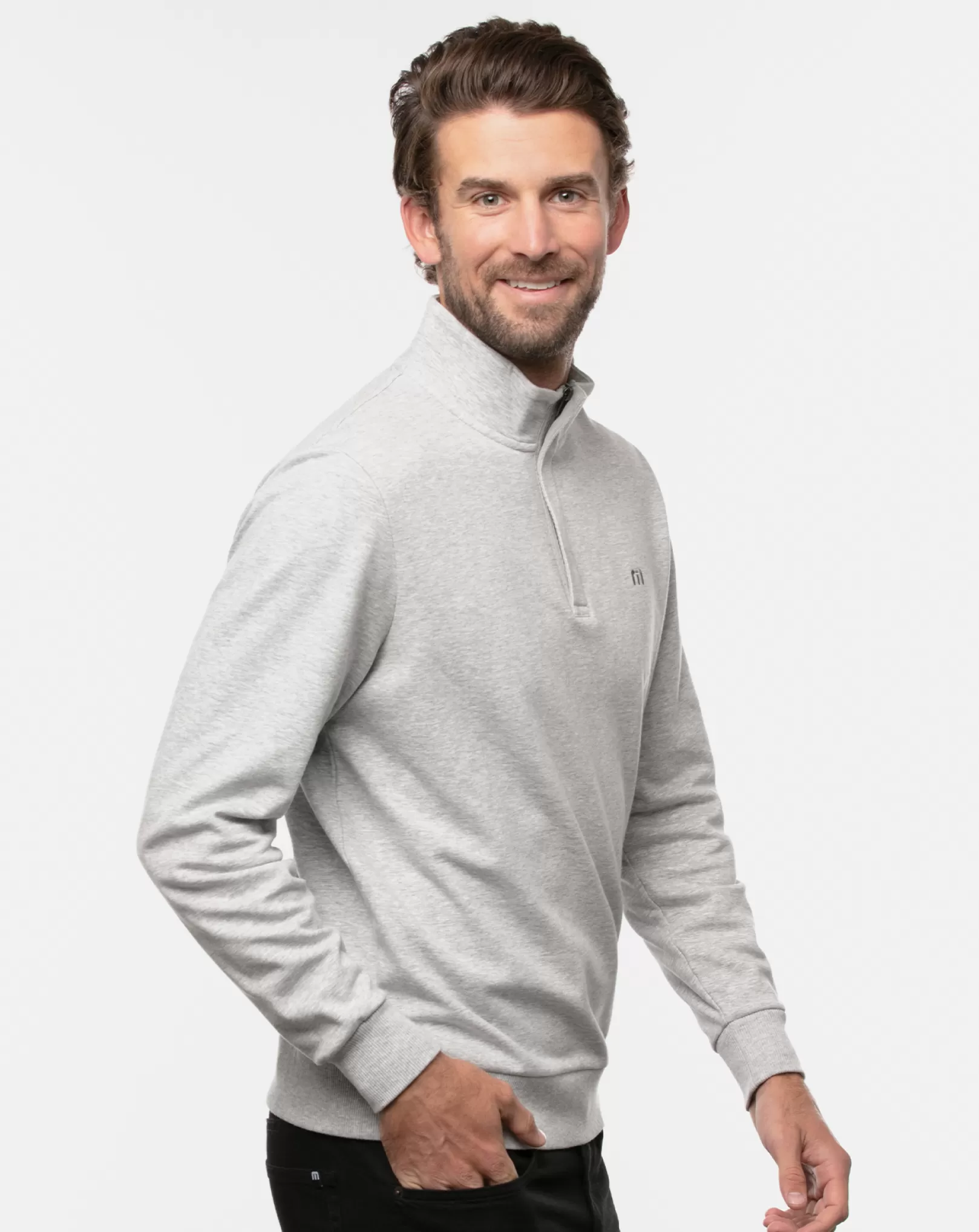 CLOUD QUARTER ZIP 2.0*TravisMathew Online