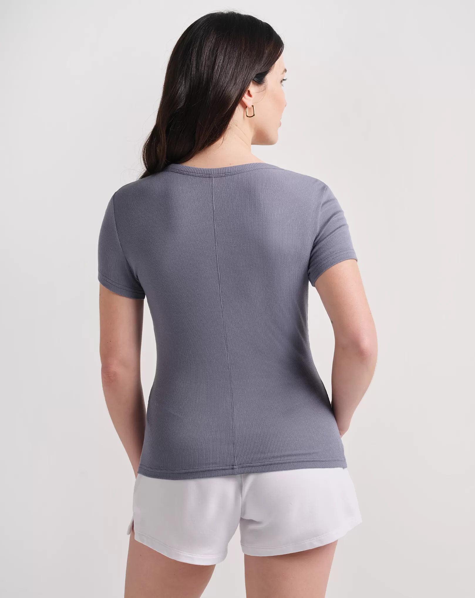 COME ALIVE CLOUD RIBBED TOP*TravisMathew New