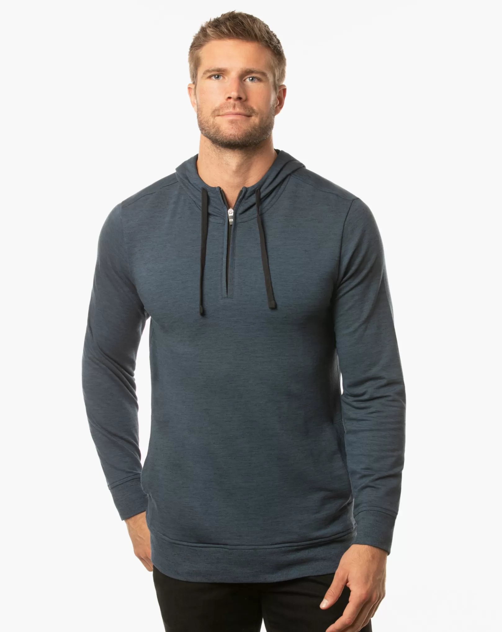 CREATURE COMFORTS QUARTER ZIP HOODIE*TravisMathew Best Sale