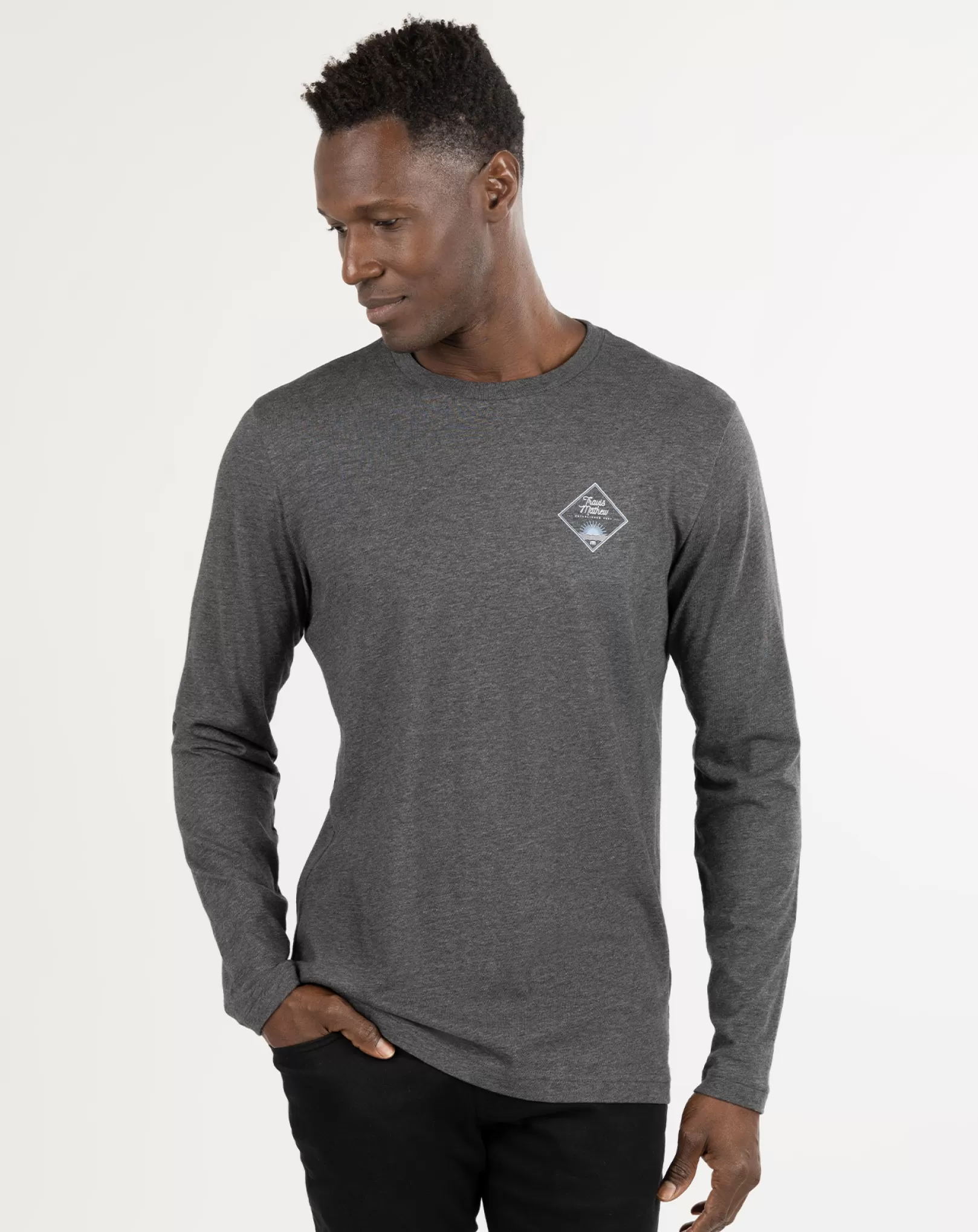 CROSSTRAIL LONG SLEEVE TEE*TravisMathew Discount