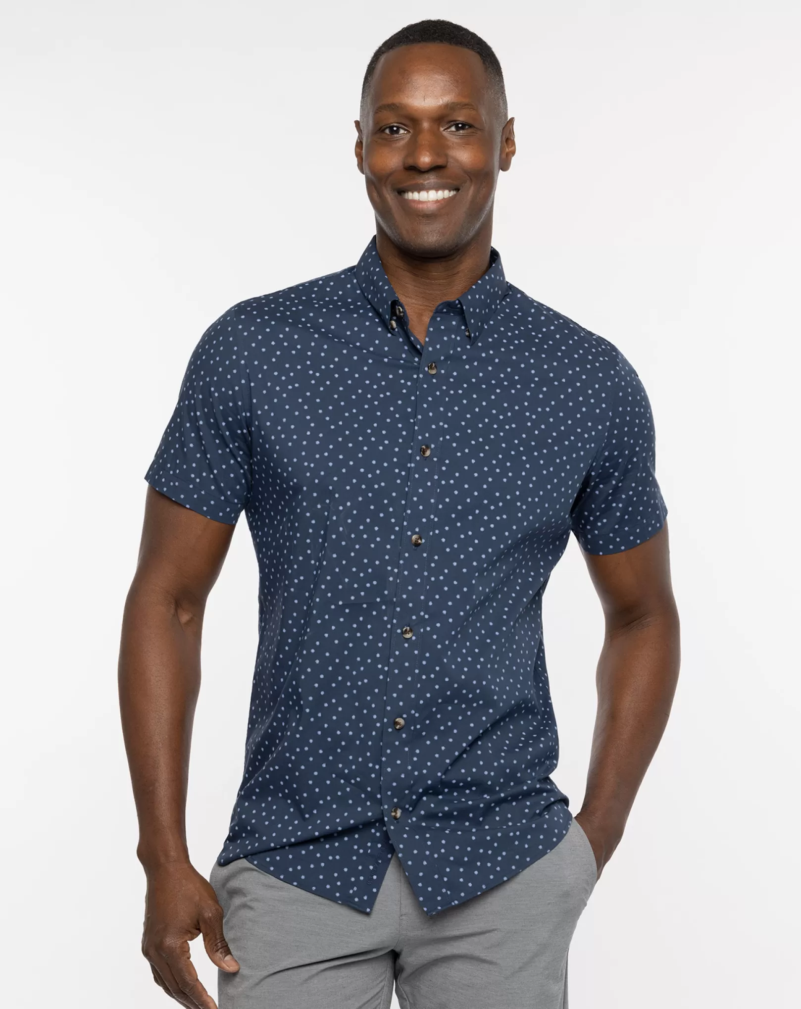 DERECHO BUTTON-UP*TravisMathew Sale