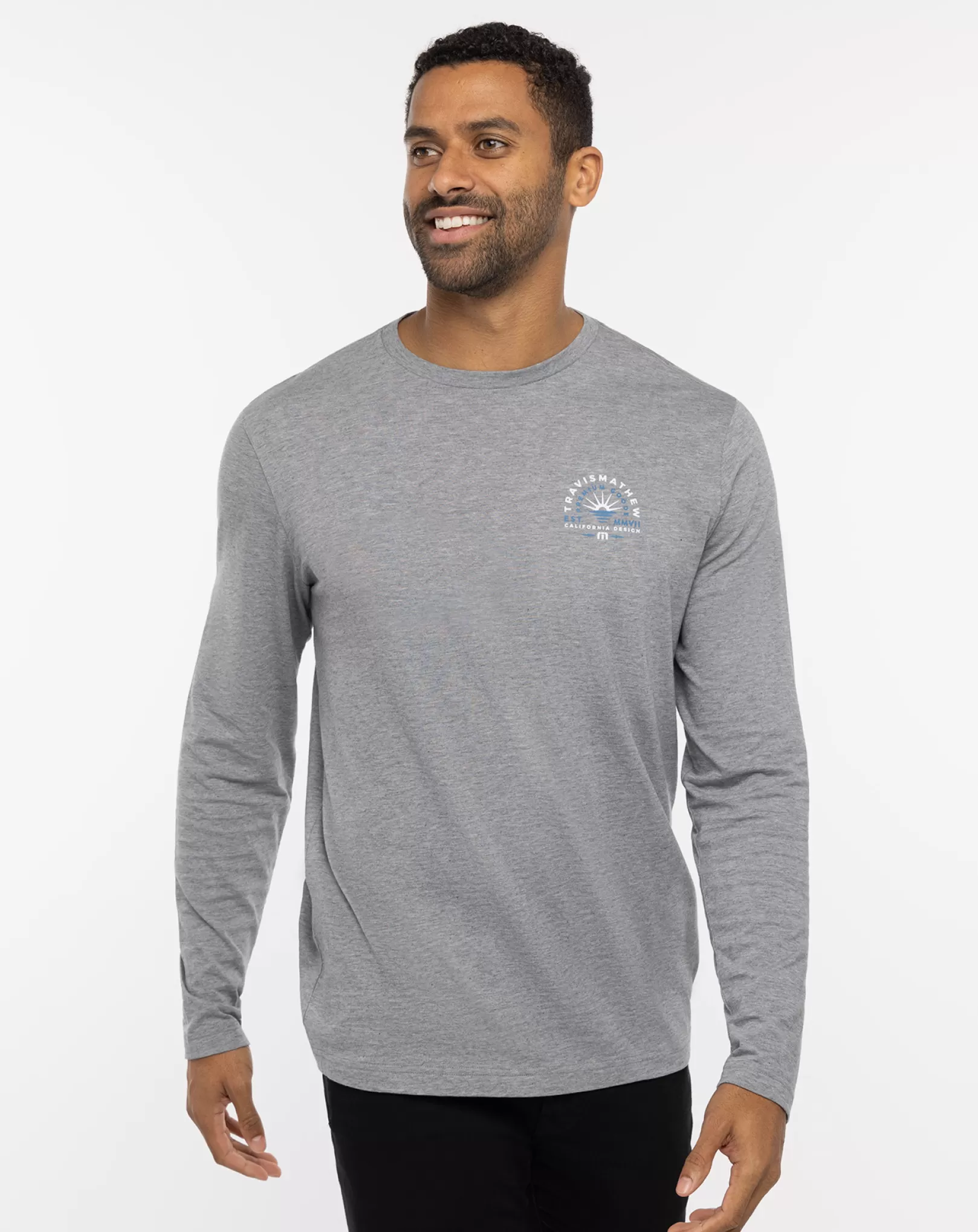 EXTRA SHOT LONG SLEEVE TEE*TravisMathew Flash Sale