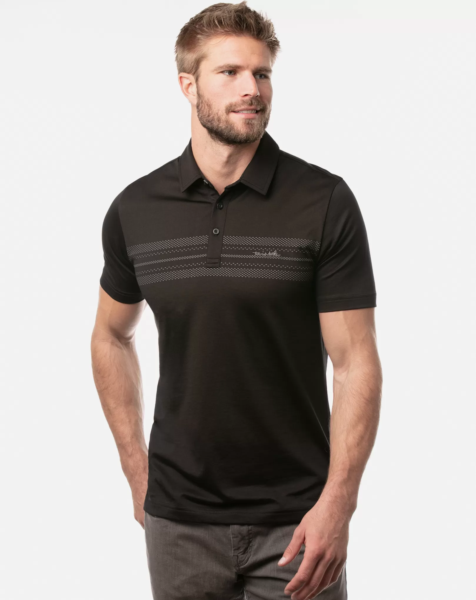 FACE THE MUSIC POLO*TravisMathew Store