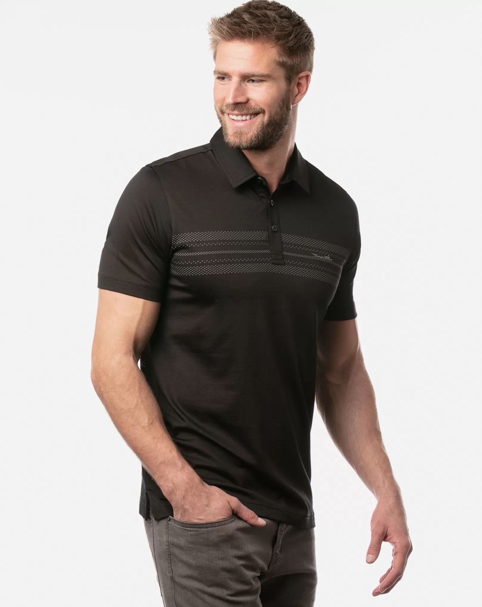 FACE THE MUSIC POLO*TravisMathew Store