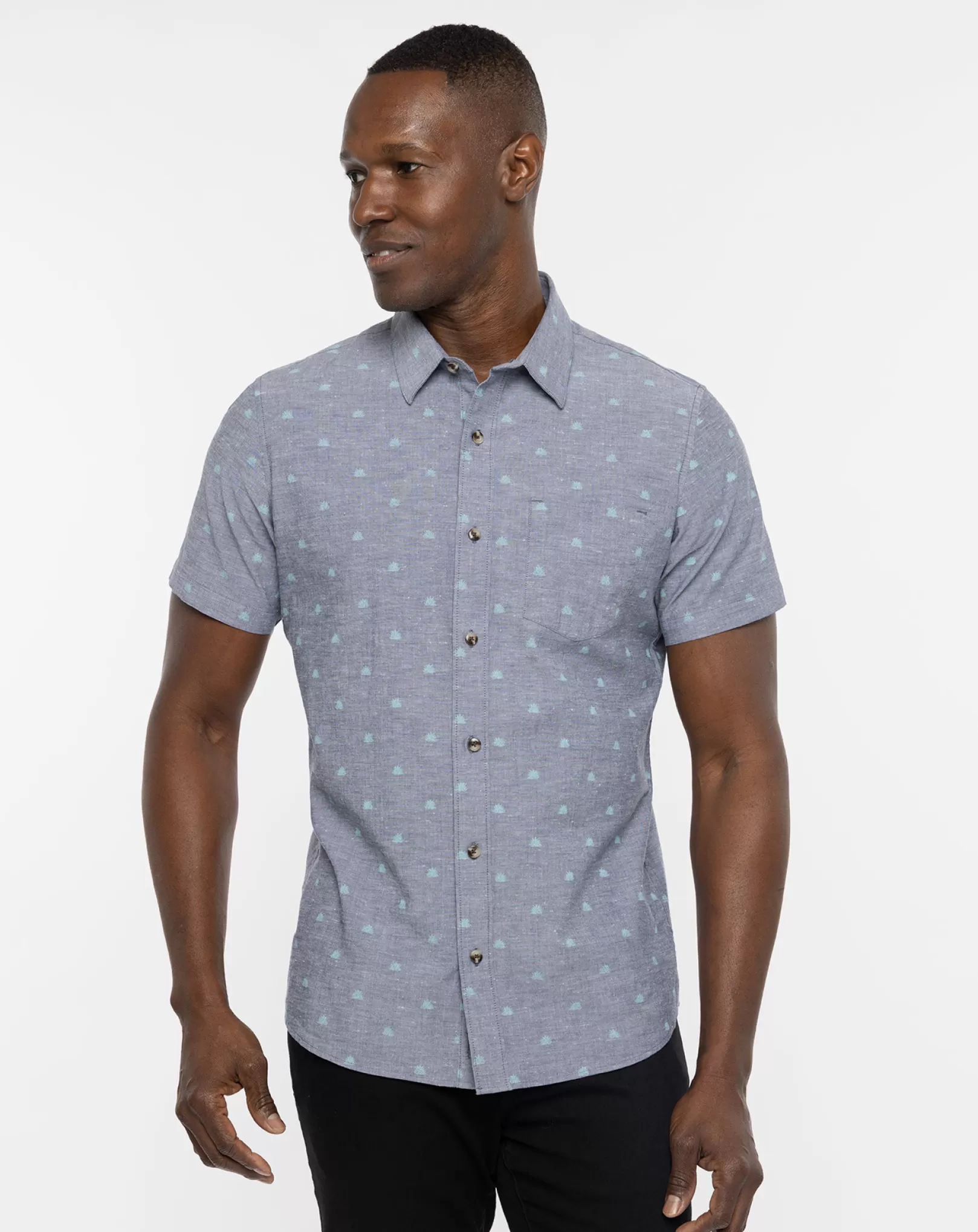 INBOX INCOMING BUTTON-UP*TravisMathew Discount