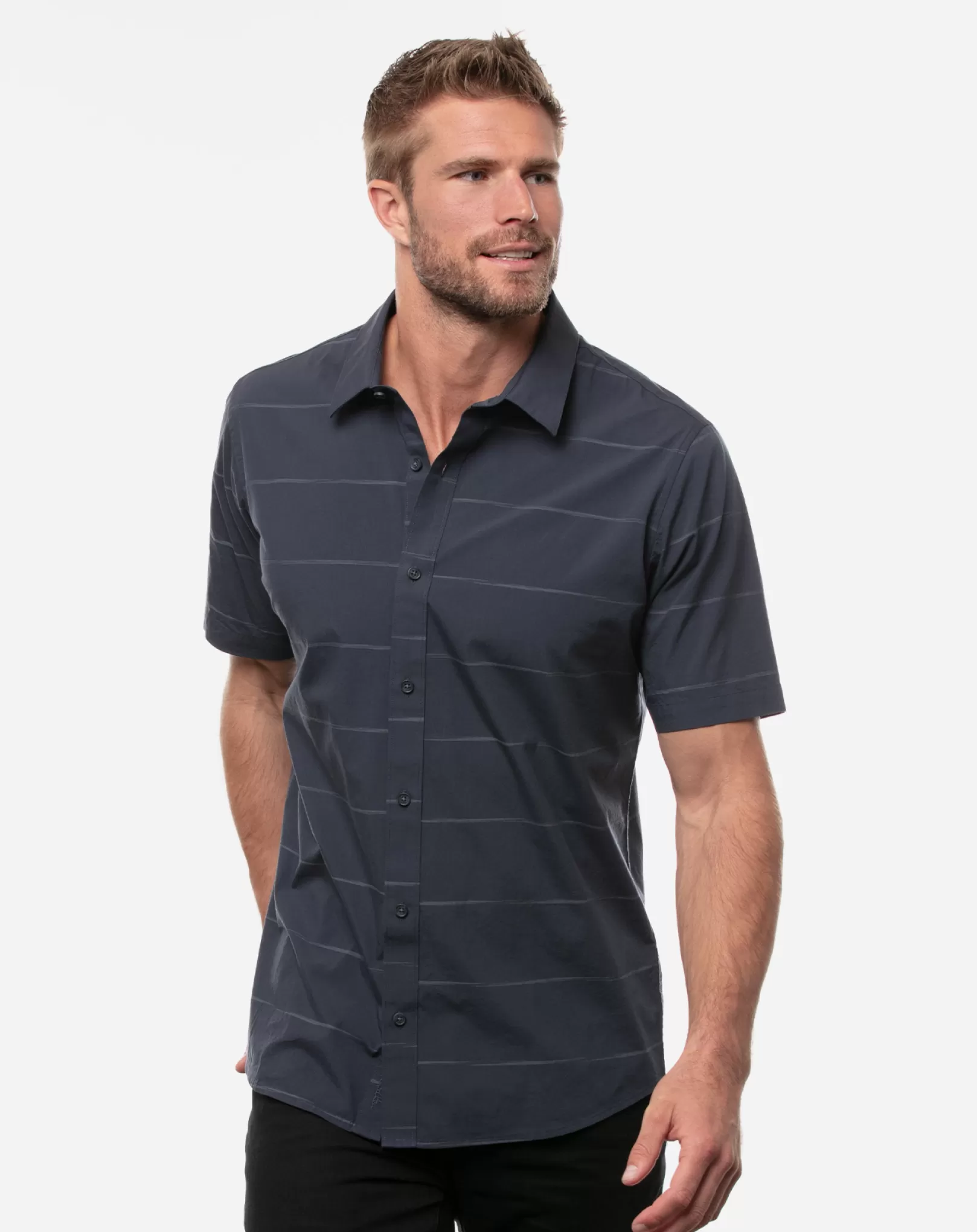 ISLA BLANCA BUTTON-UP*TravisMathew Hot