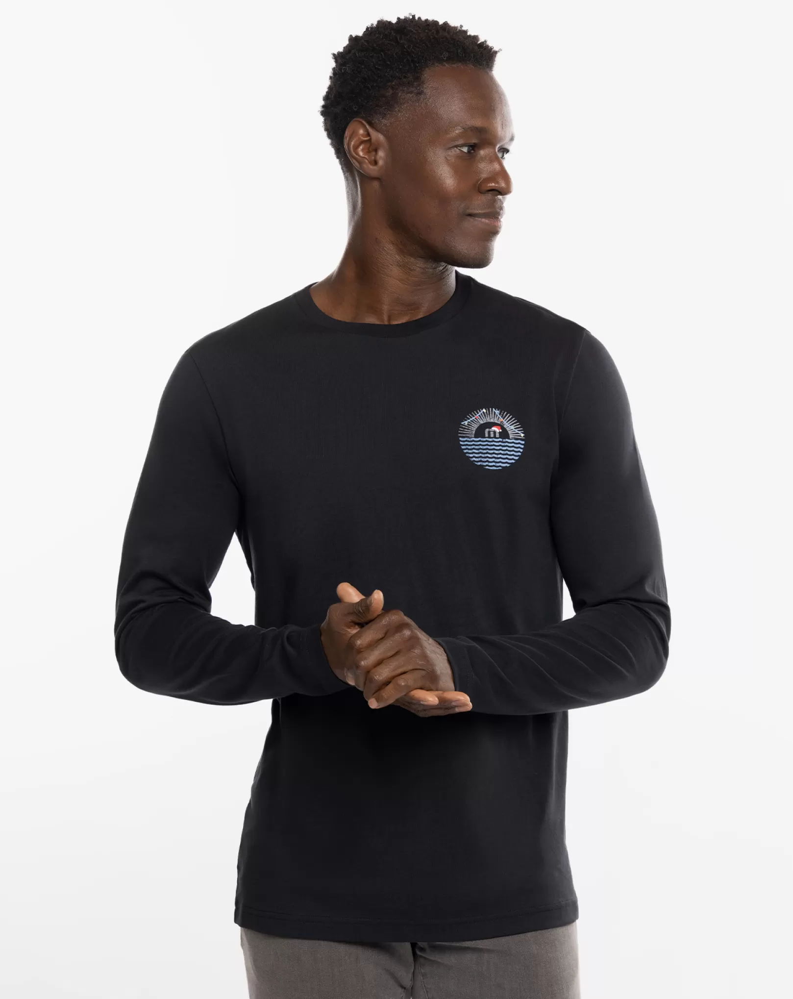 KONA COFFEE LONG SLEEVE TEE*TravisMathew Store