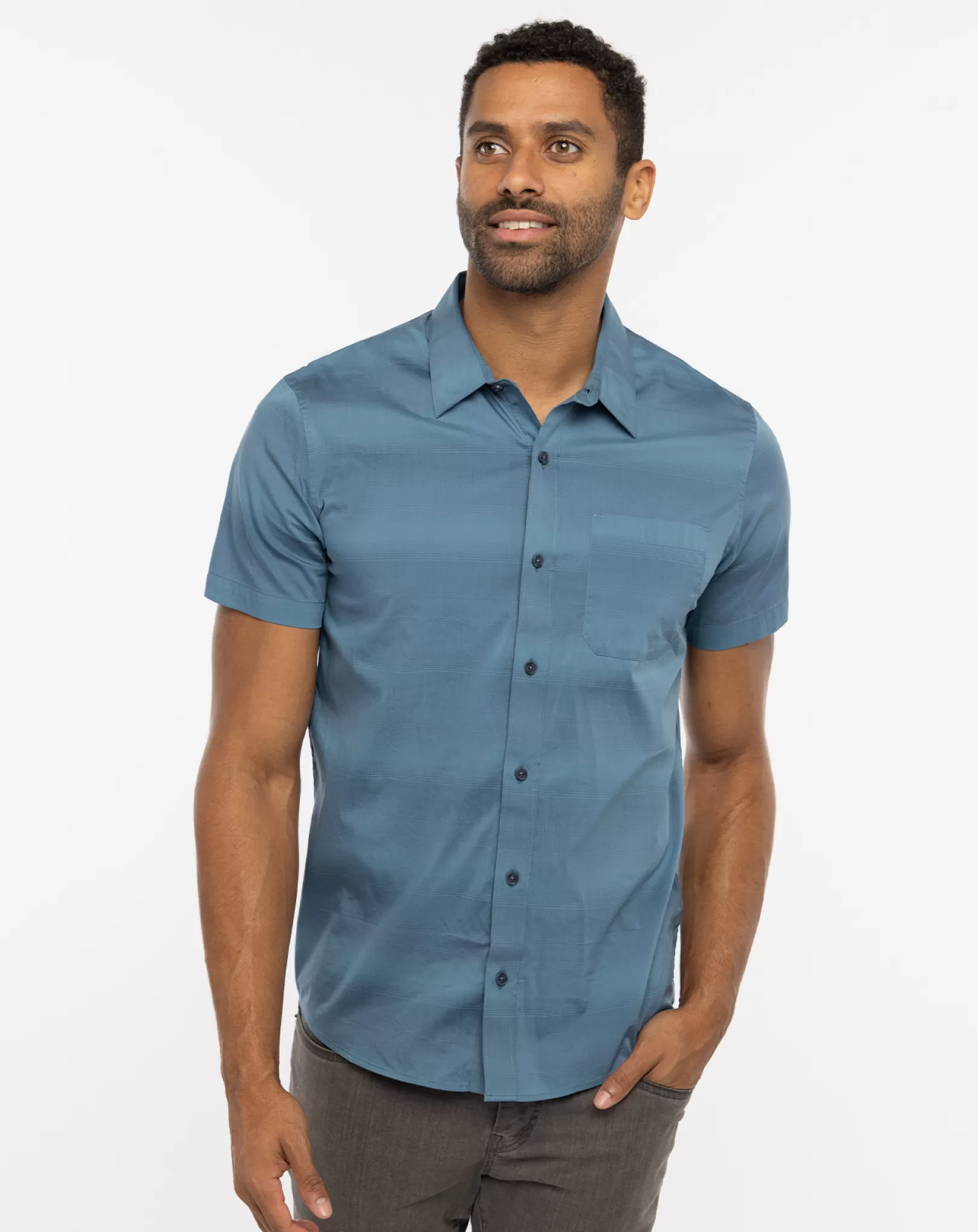 ON THE HOUSE BUTTON-UP*TravisMathew Flash Sale