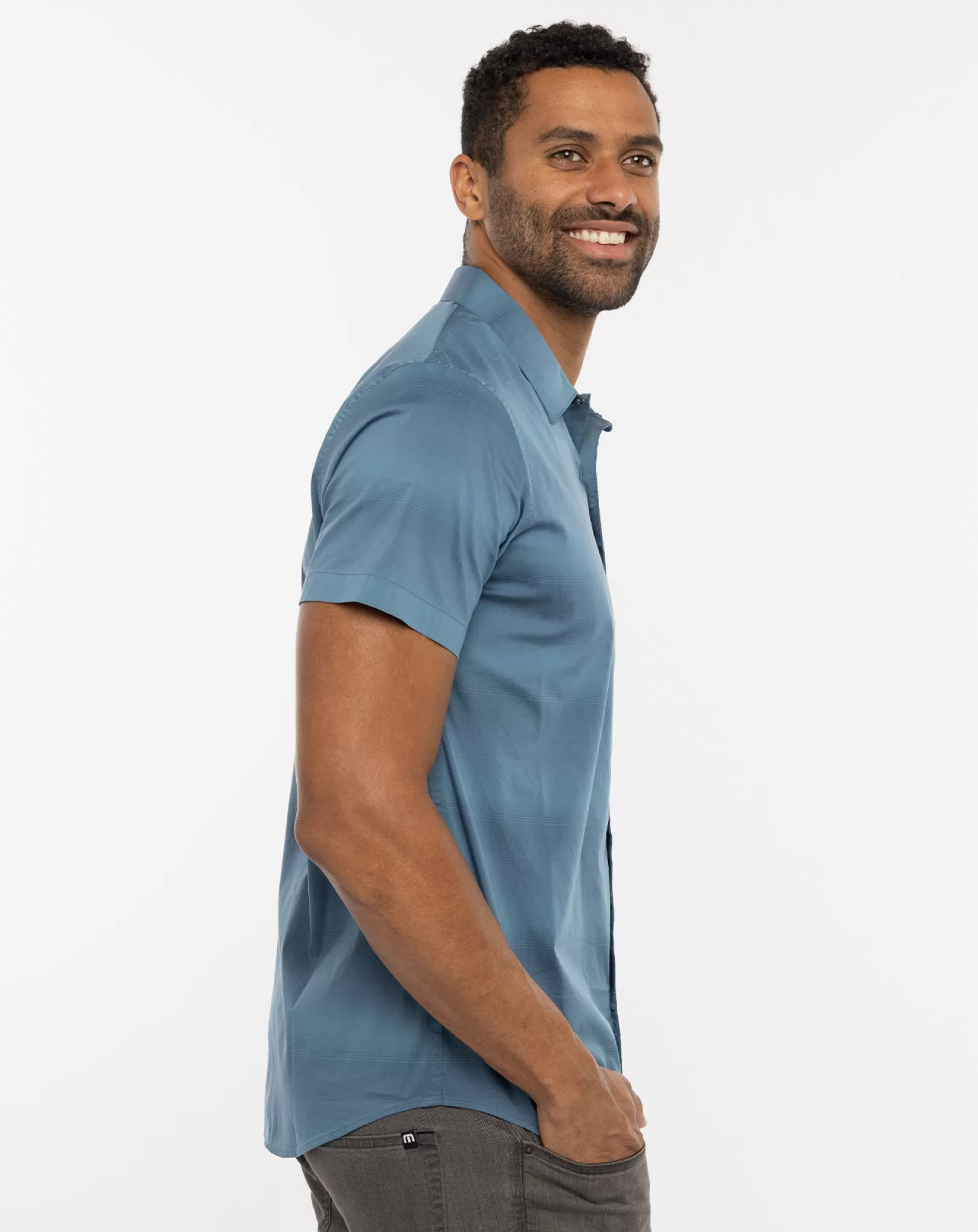 ON THE HOUSE BUTTON-UP*TravisMathew Flash Sale