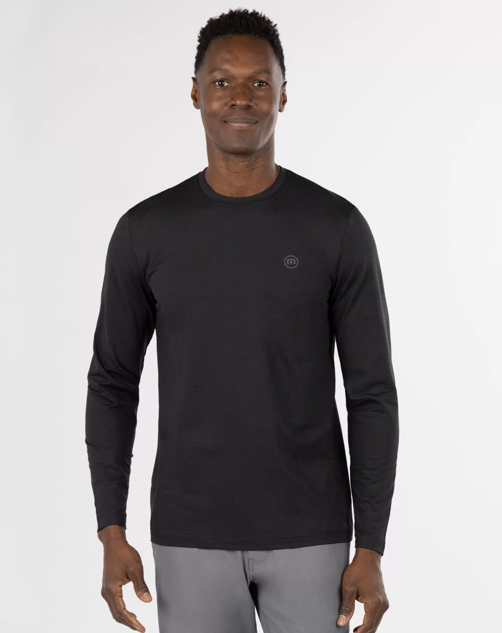 PLAY LIST LONG SLEEVE ACTIVE TEE*TravisMathew Sale