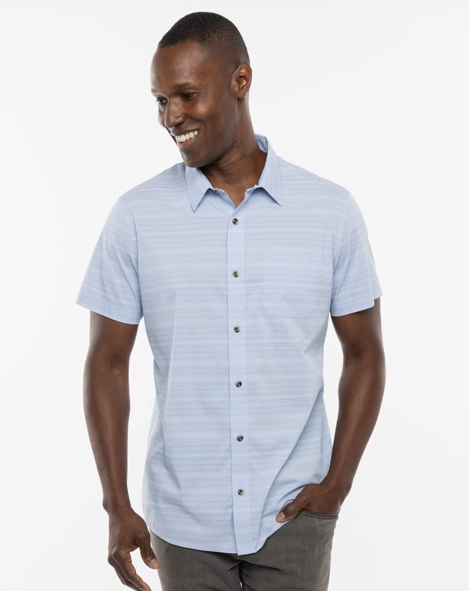 PRESIDIO HEIGHTS BUTTON-UP*TravisMathew Sale