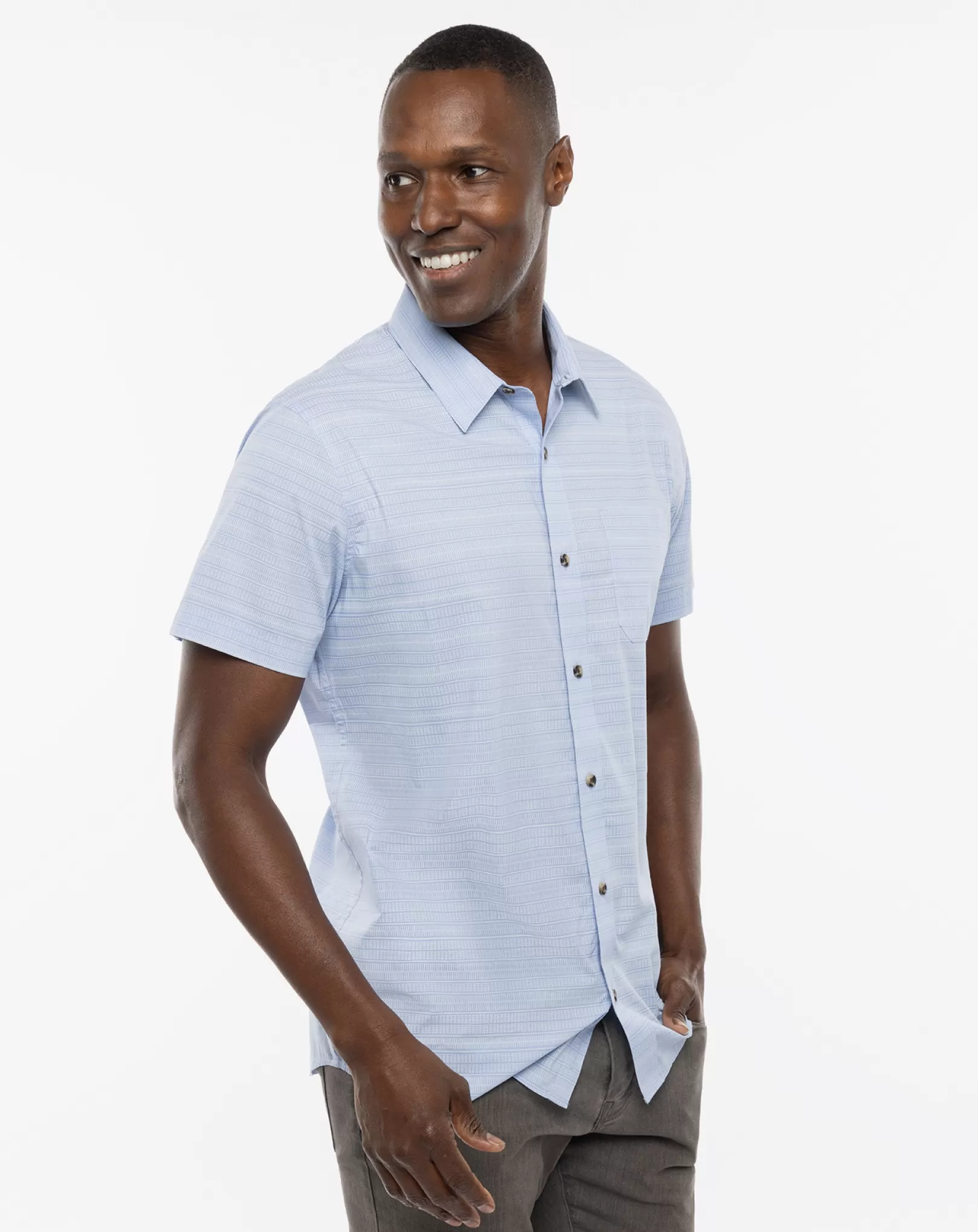 PRESIDIO HEIGHTS BUTTON-UP*TravisMathew Sale