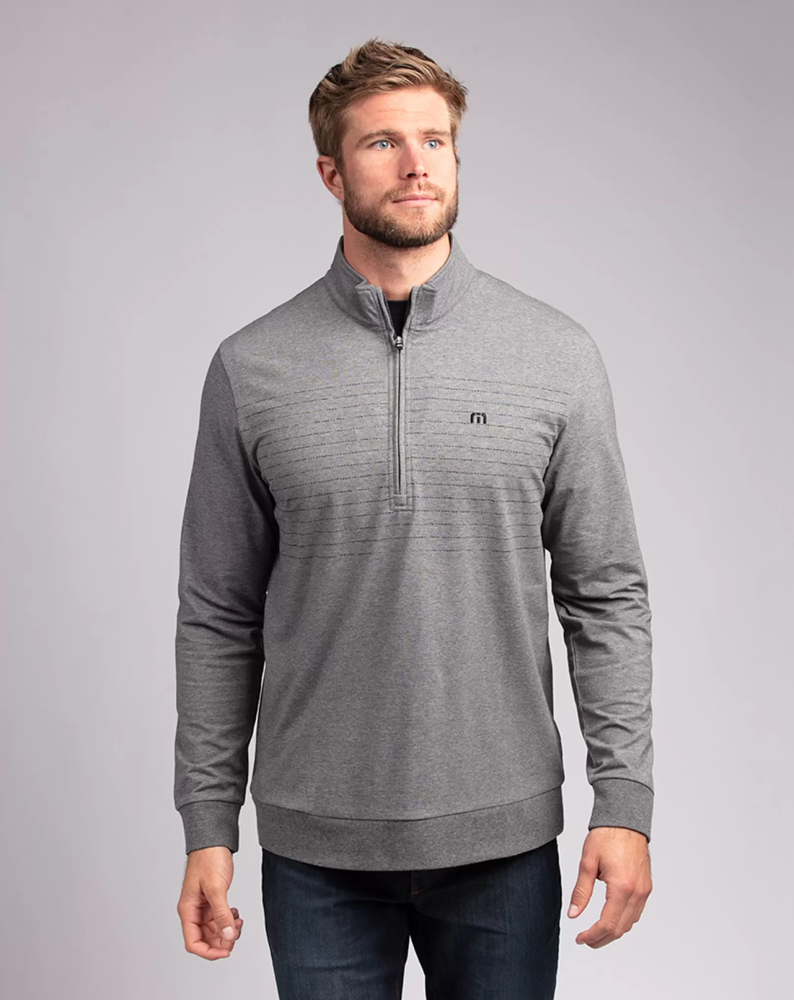 QUARTERBACK SNEAK QUARTER ZIP*TravisMathew Clearance