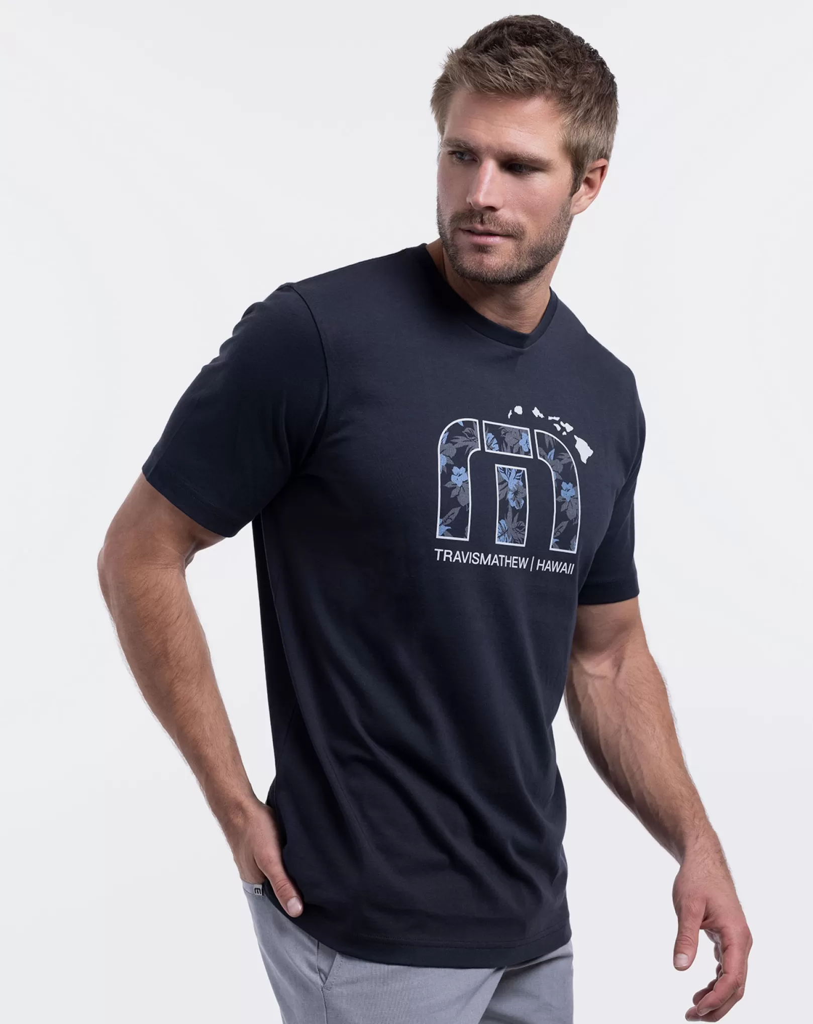 SATELLITE PHOTO TEE*TravisMathew Cheap