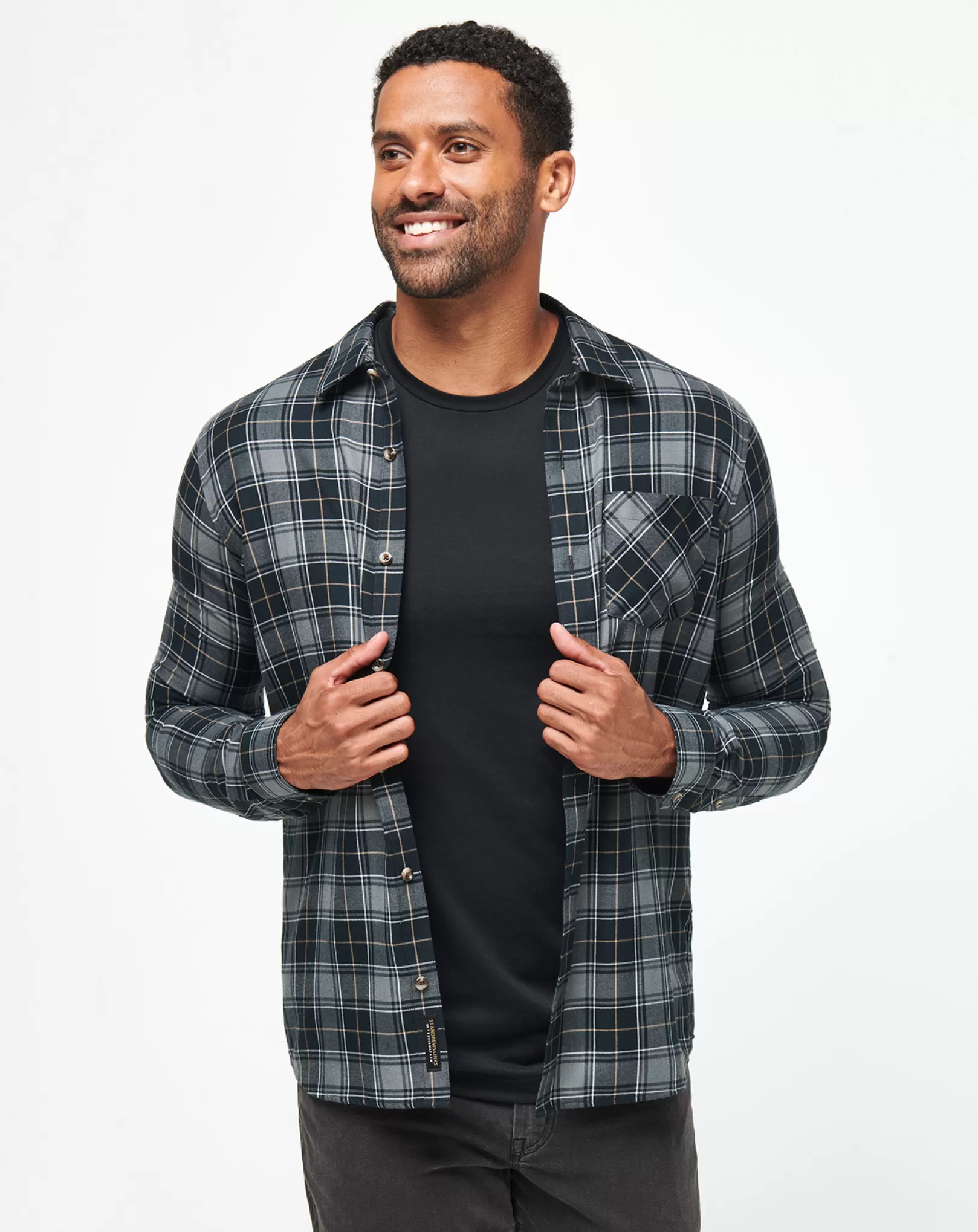 SIR TRAVIS BUTTON-UP*TravisMathew Online