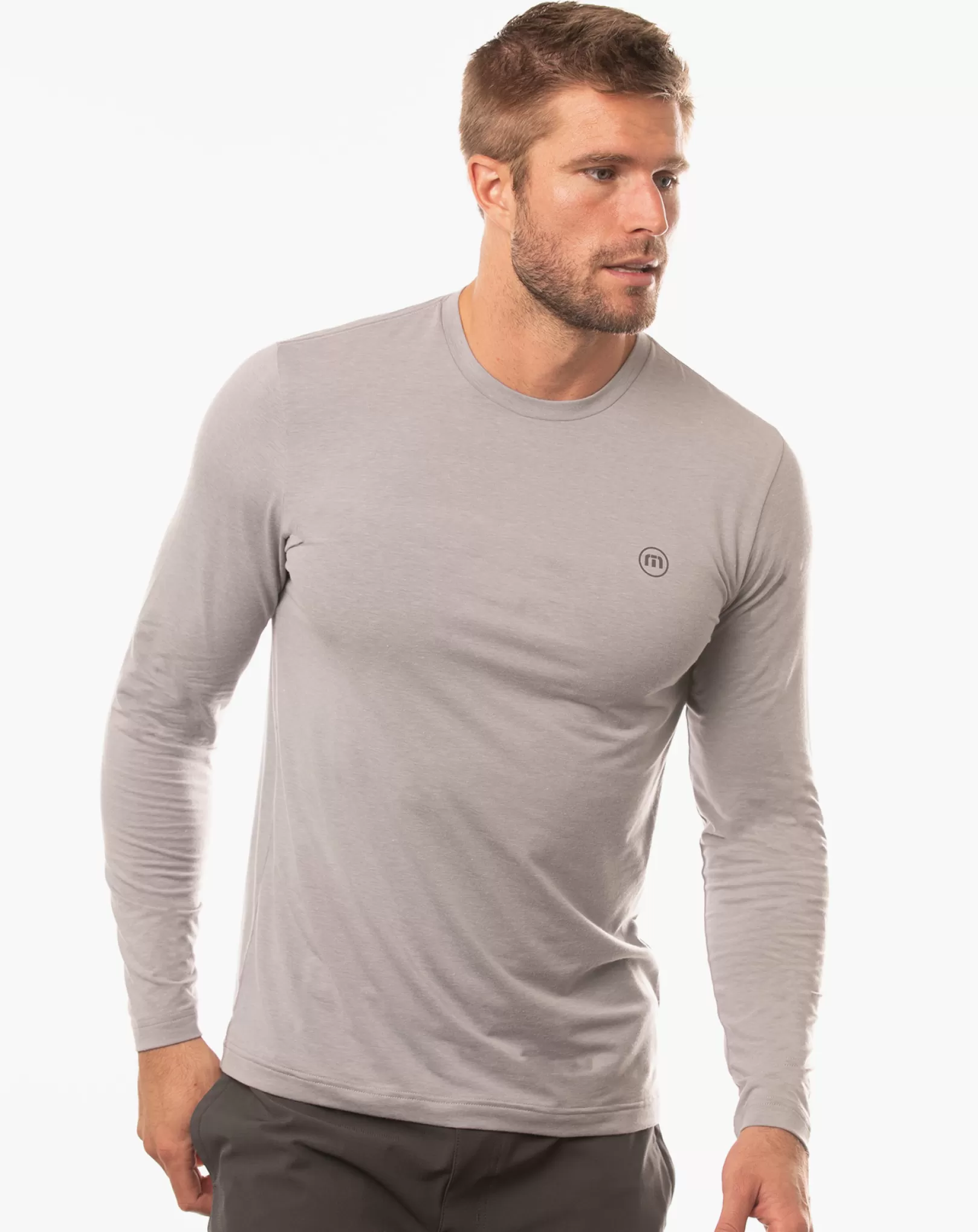 SLOW MOTION LONG SLEEVE ACTIVE TEE*TravisMathew Cheap