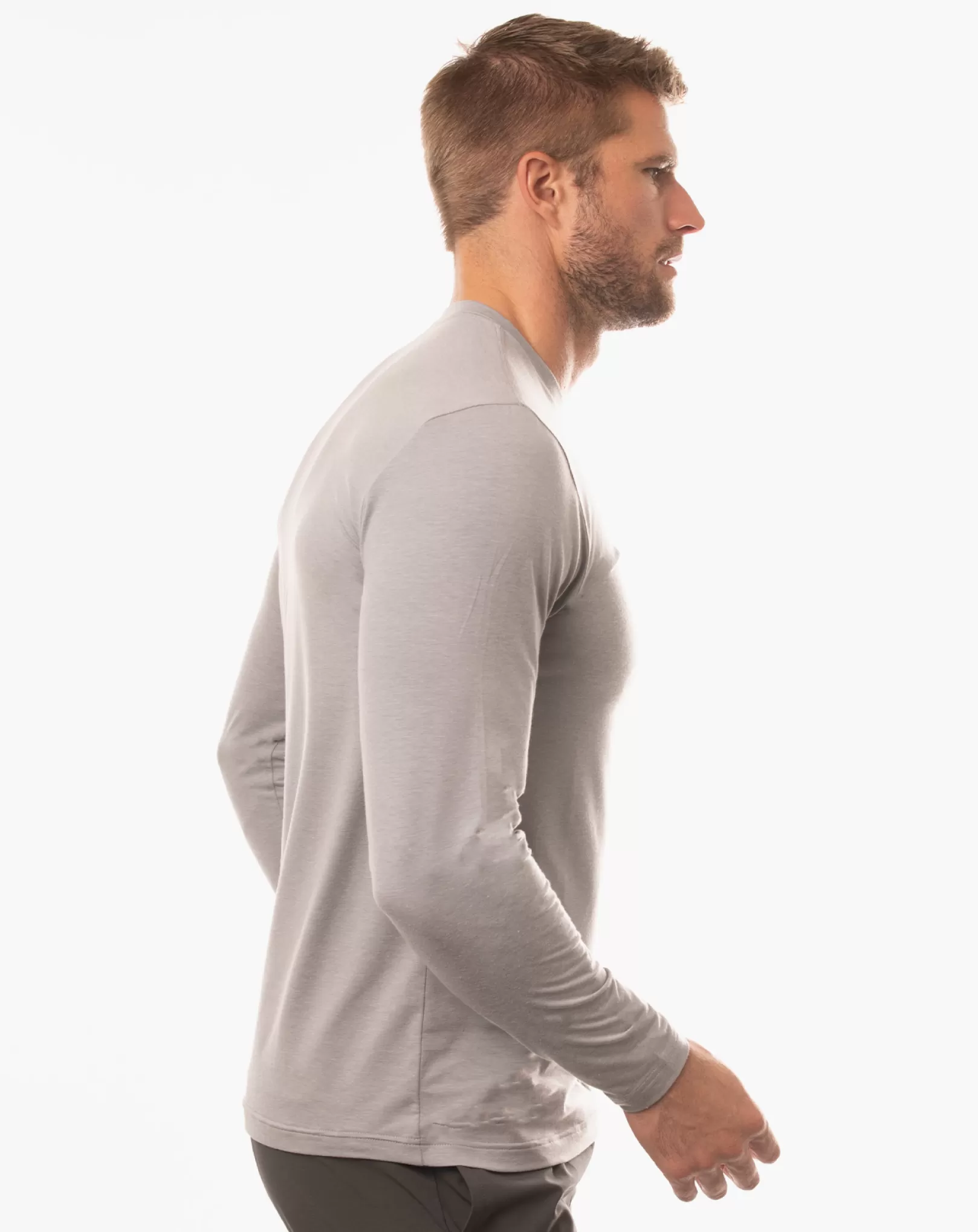 SLOW MOTION LONG SLEEVE ACTIVE TEE*TravisMathew Cheap