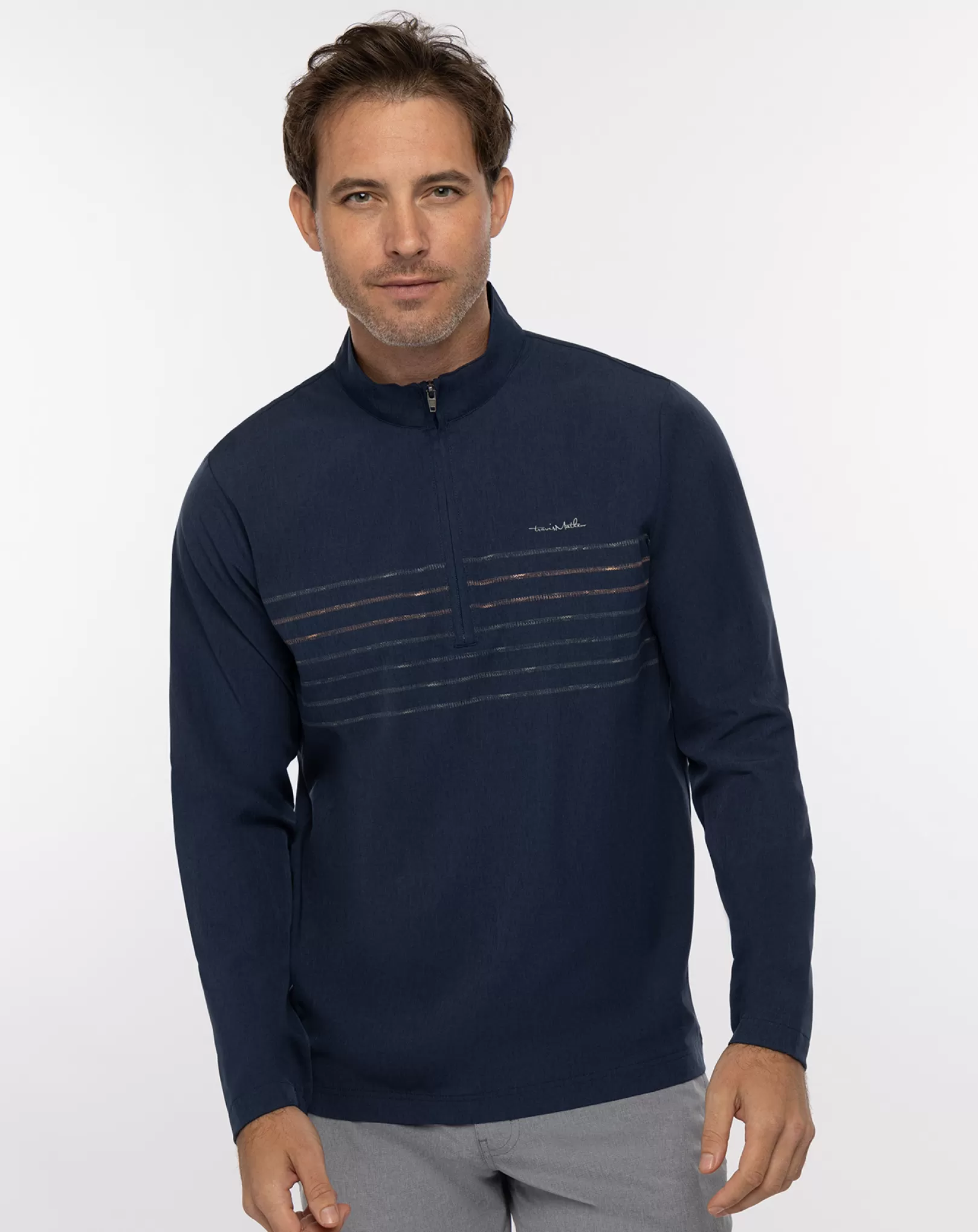 SOME BEACH QUARTER ZIP*TravisMathew Flash Sale