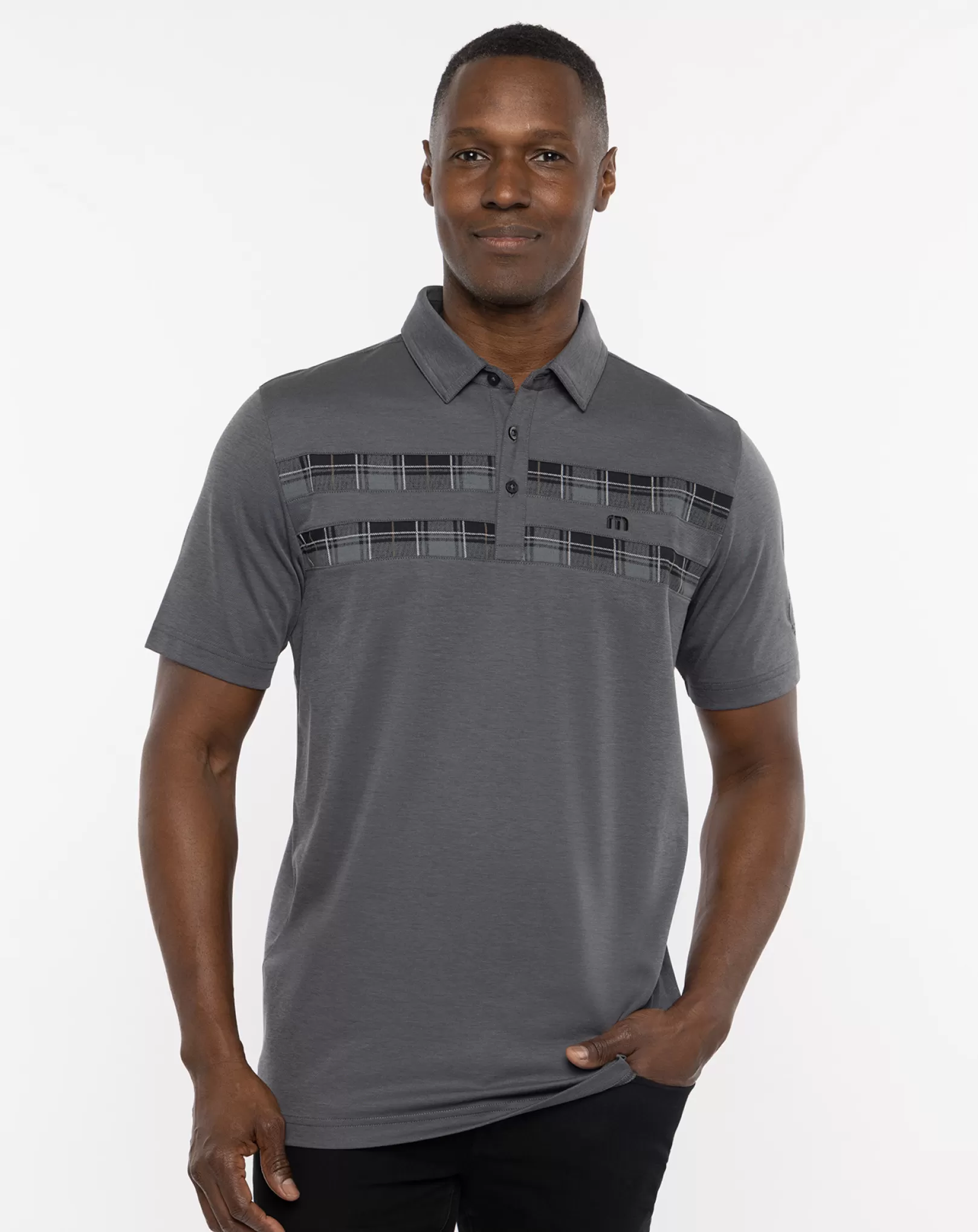 ST ANDREWS SANDY GREY POLO*TravisMathew Online