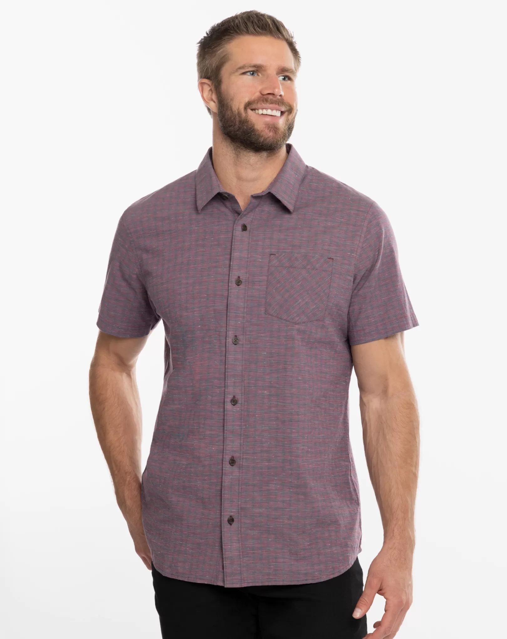 TAMWORTH BUTTON-UP*TravisMathew Cheap