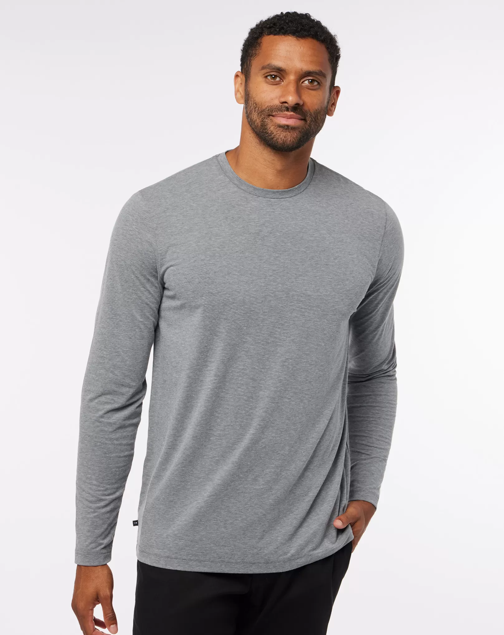 THE CREW LONG SLEEVE TEE*TravisMathew Cheap