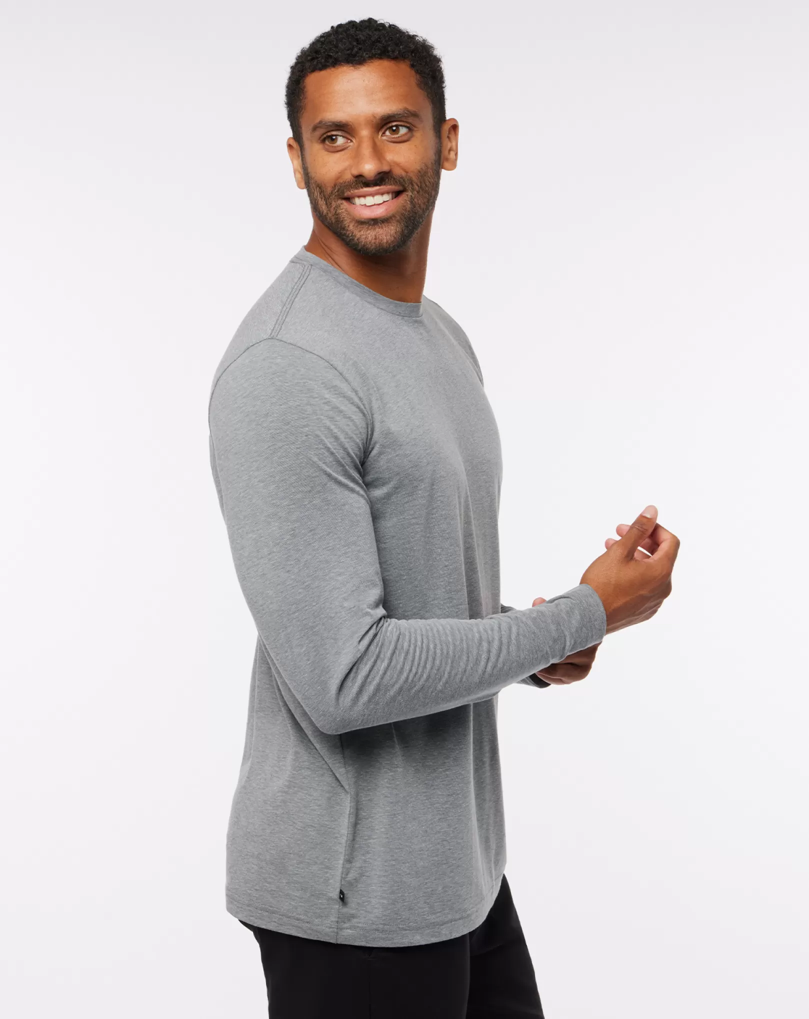 THE CREW LONG SLEEVE TEE*TravisMathew Cheap