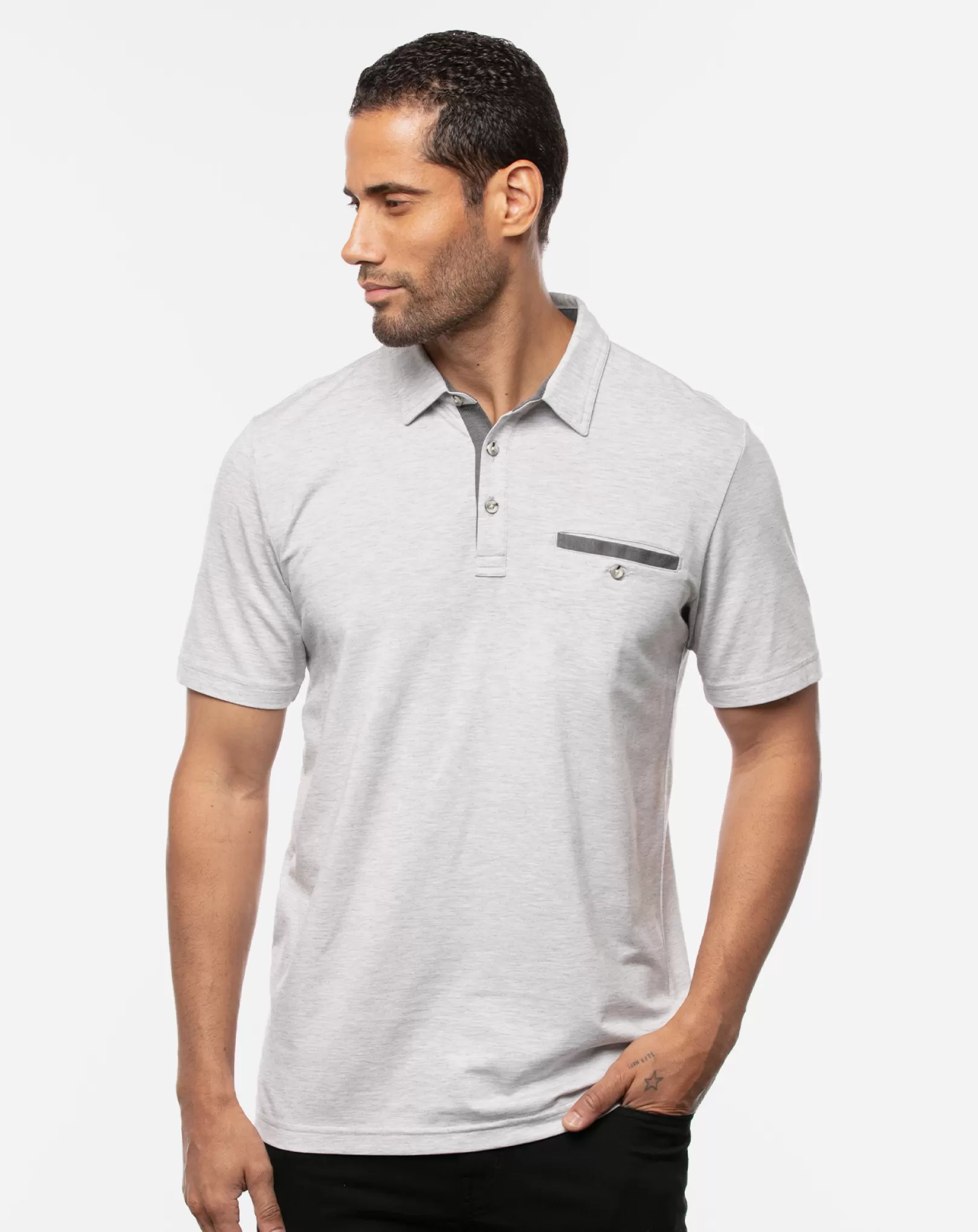 THROW DOWN POLO*TravisMathew Best