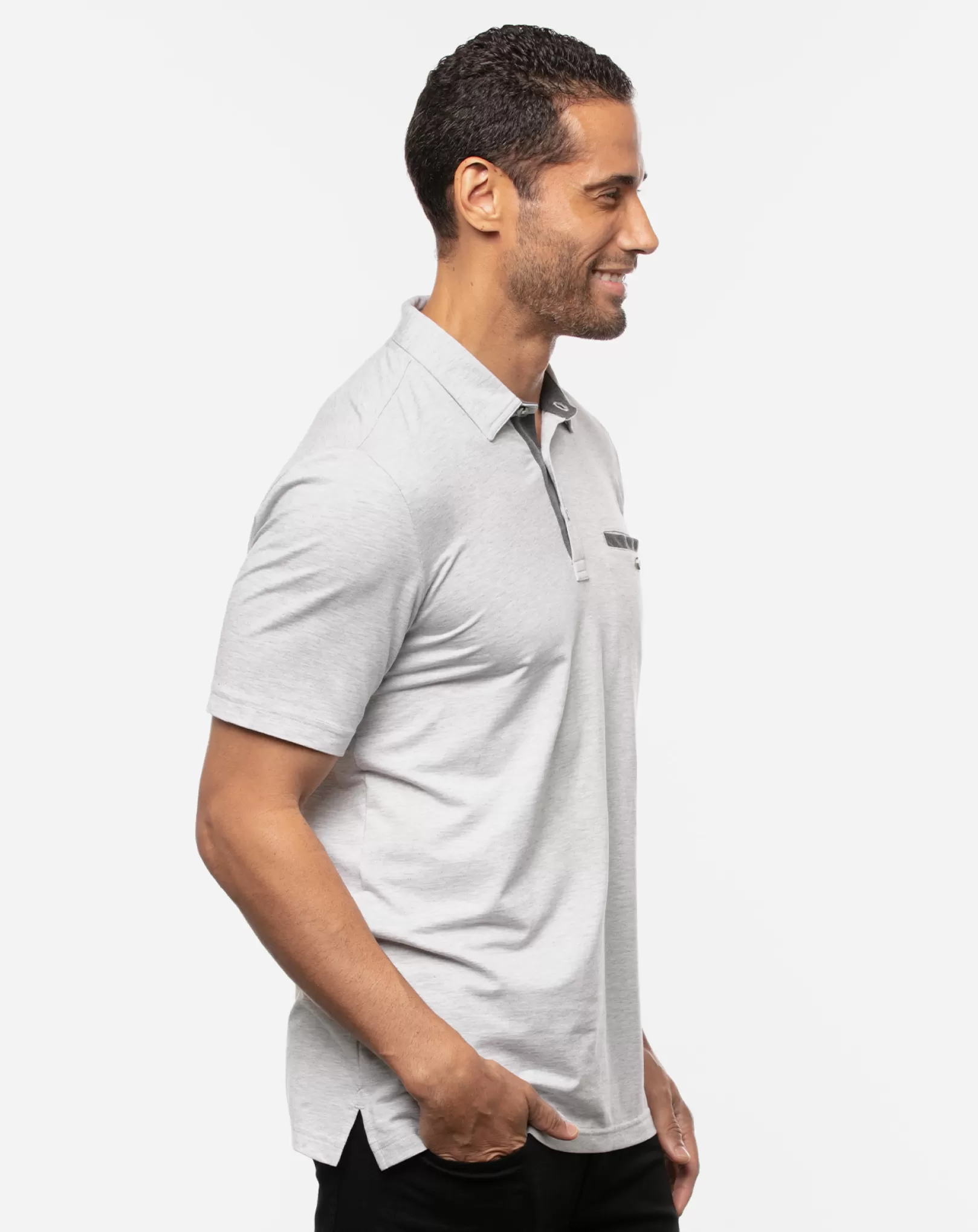 THROW DOWN POLO*TravisMathew Best