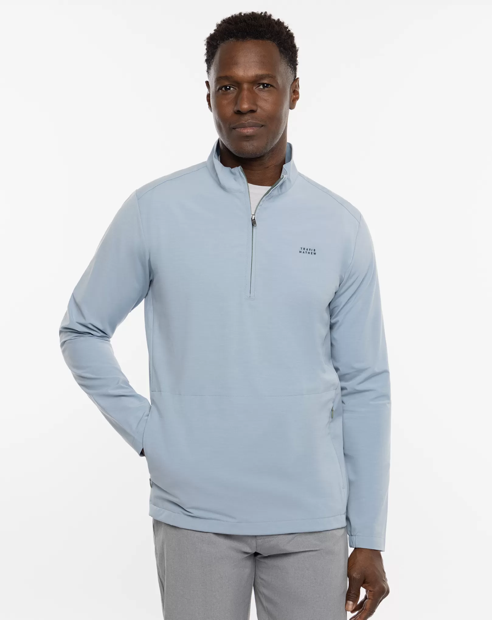 TWIN FIN QUARTER ZIP*TravisMathew Outlet