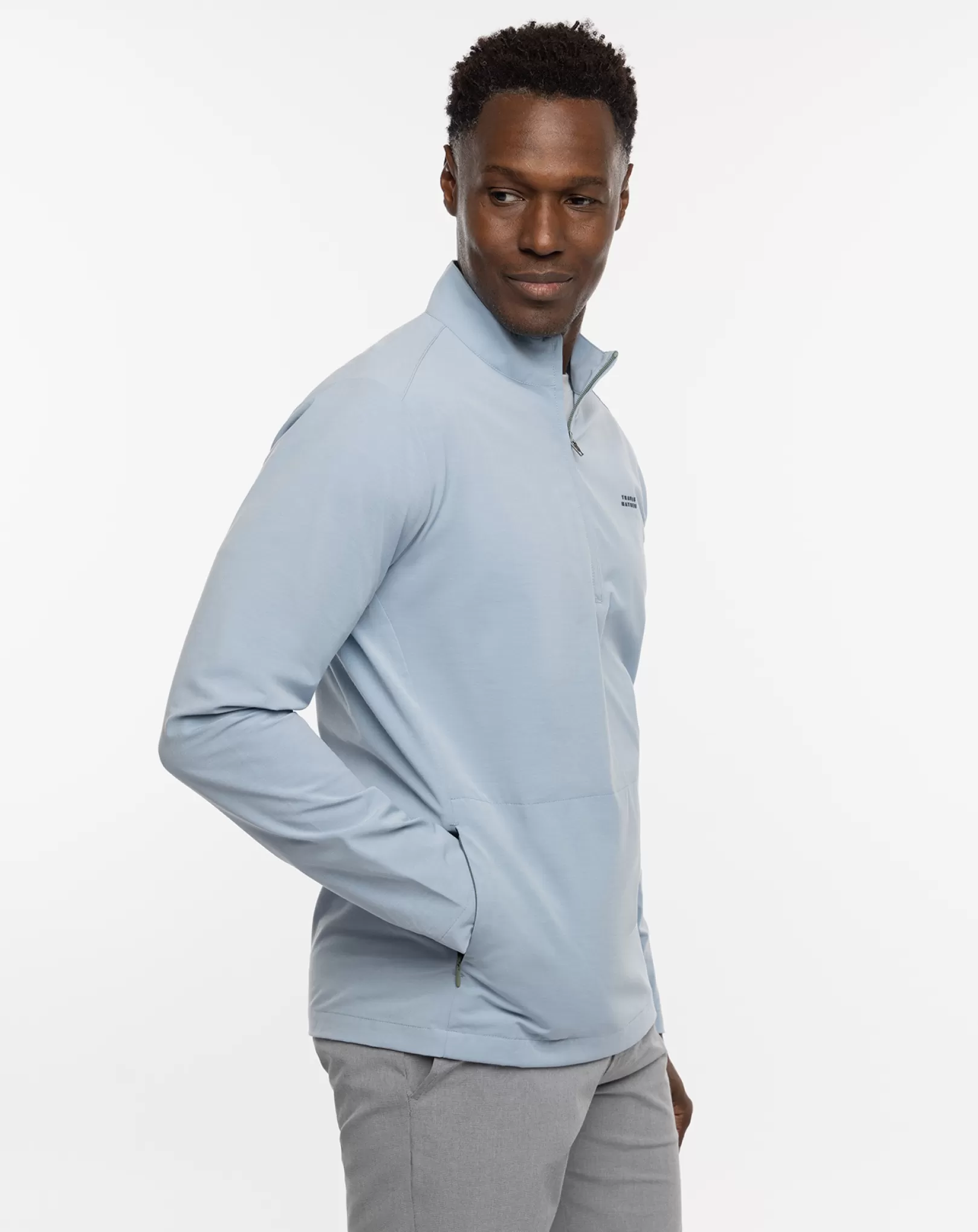 TWIN FIN QUARTER ZIP*TravisMathew Outlet