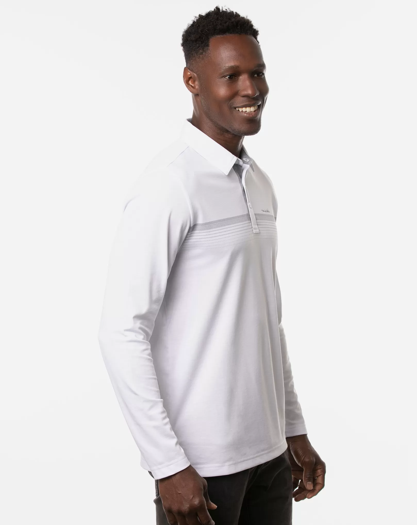 UNPLUGGED LONG SLEEVE POLO*TravisMathew Best