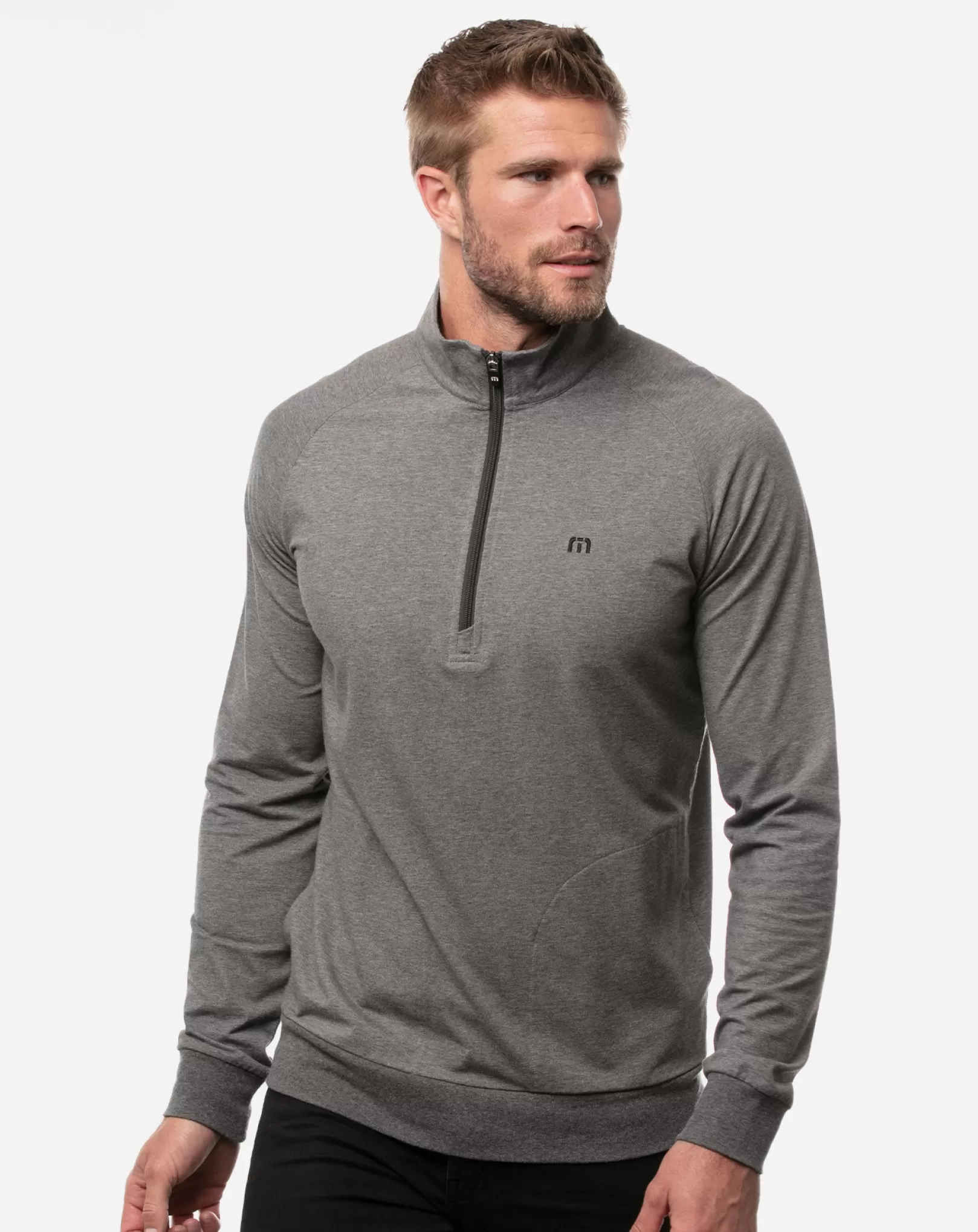 ZACHARY QUARTER ZIP*TravisMathew Best