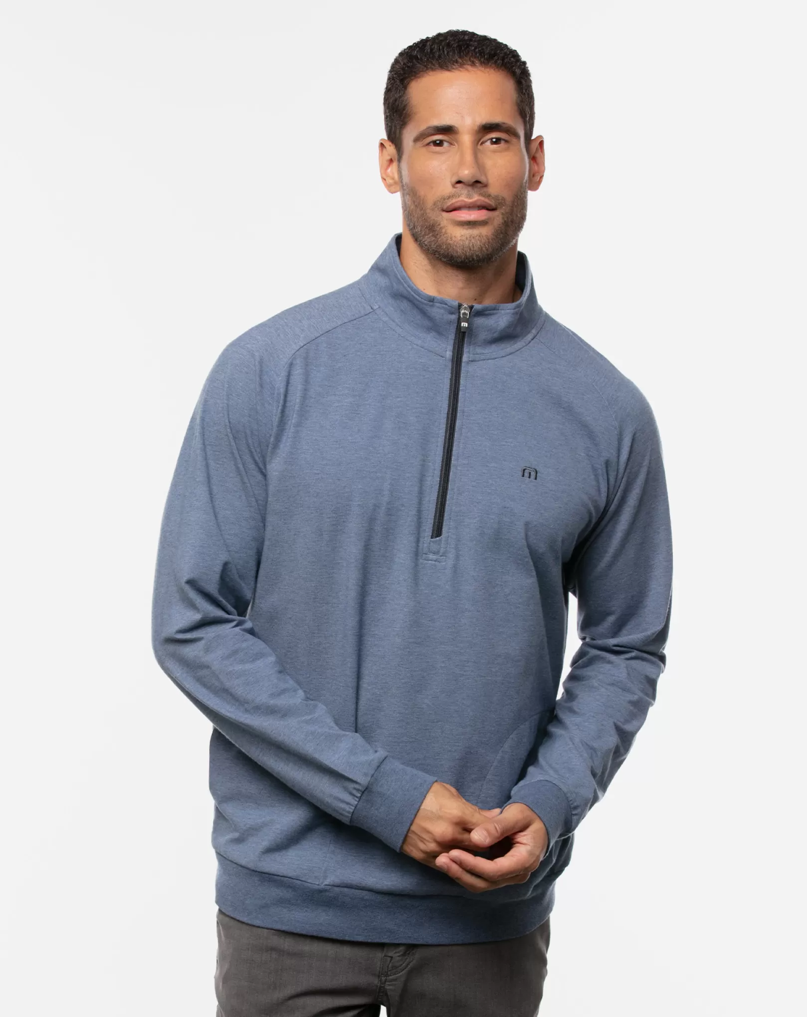 ZACHARY QUARTER ZIP*TravisMathew Best