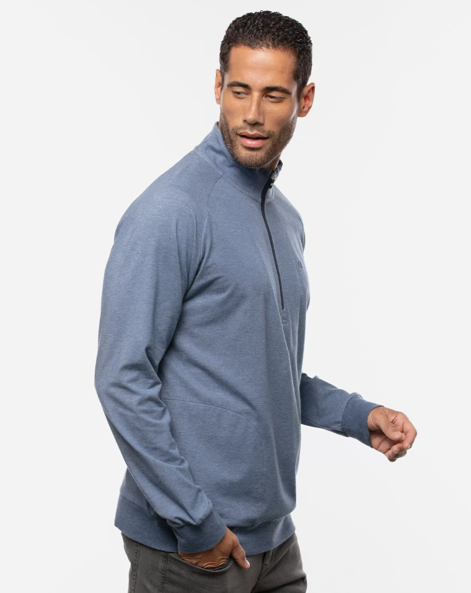 ZACHARY QUARTER ZIP*TravisMathew Best